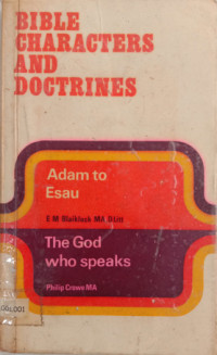 Image of BIBLE CHARACTERS AND DOCTRINES
