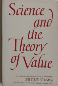 Image of SCIENCE AND THEORY OF VALUE