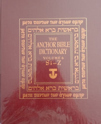 Image of THE ANCHOR BIBLE DICTIONARY (Si - Z)