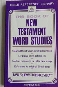 Image of THE BOOK OF NEW TESTAMENT WORD STUDIES
