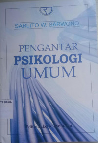 Image of PENGANTAR PSIKOLOGI UMUM