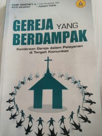 Image of Gereja yang berdampak : kemitraan gereja dalam pelayanan di tengah komunitas
