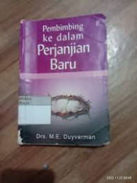Image of PEMBIMBING KE DALAM PERJANJIAN BARU